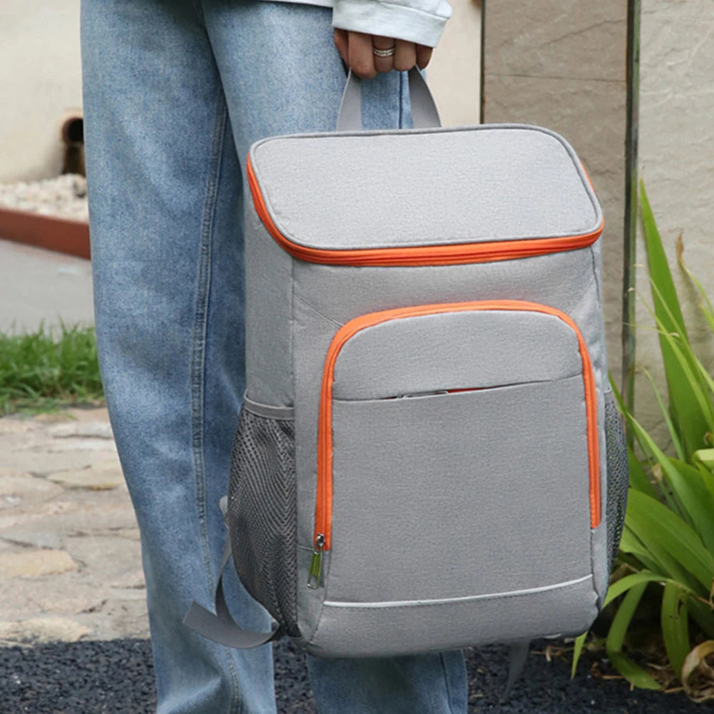 30L Extra Large Thermal Food Bag Cooler Bag Refrigerator Box Fresh Keeping Food Delivery Backpack Insulated Cooler Backpack