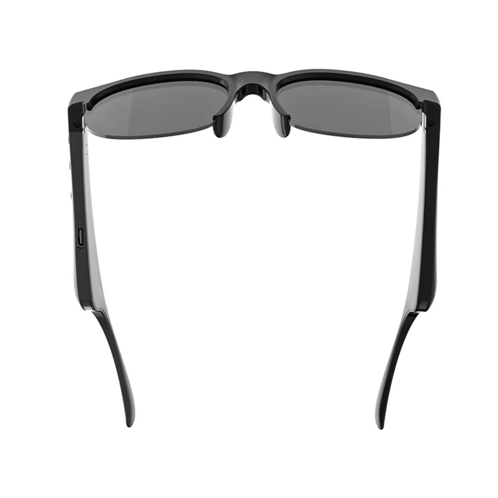 AI Intelligent Translation Glasses Built-in Microphone Speakers Earphone Glasses Music Sunglasses Wireless Headset for Men Women