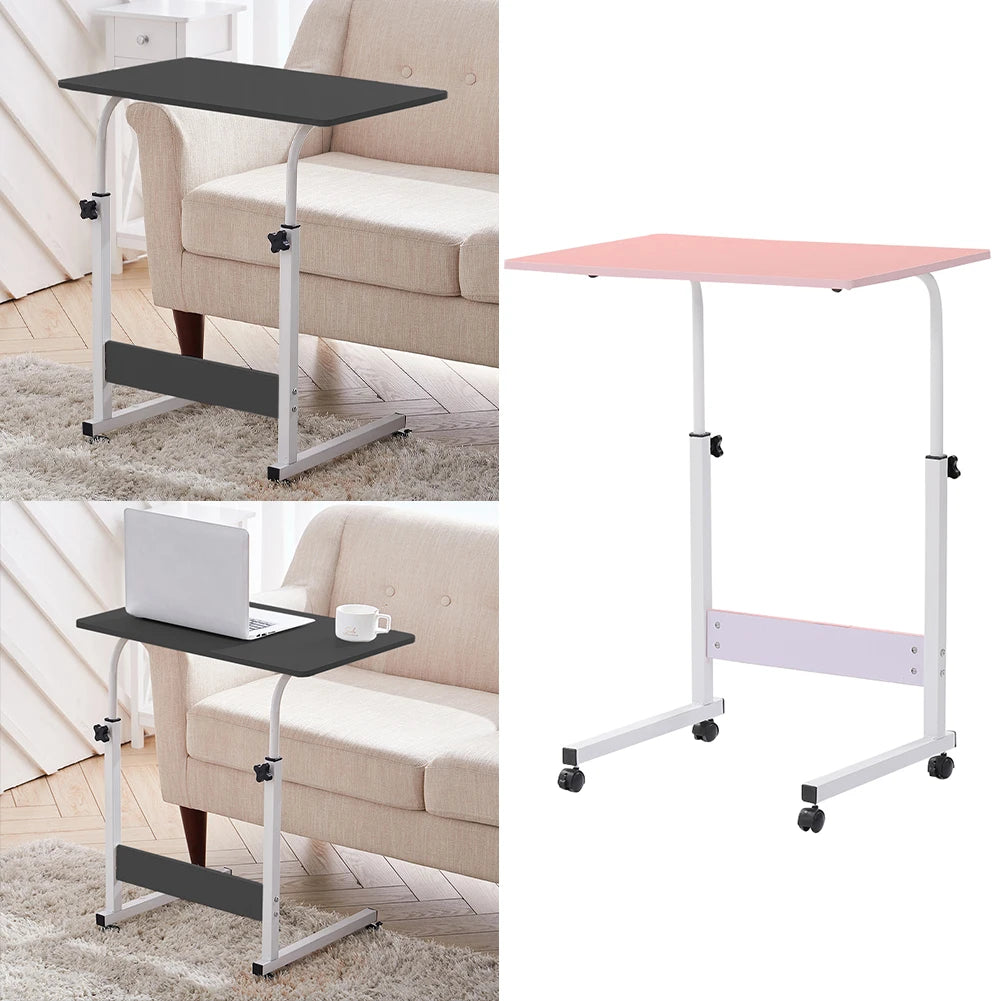 【Breeins】Height Adjustable Computer Standing Desk with Wheels