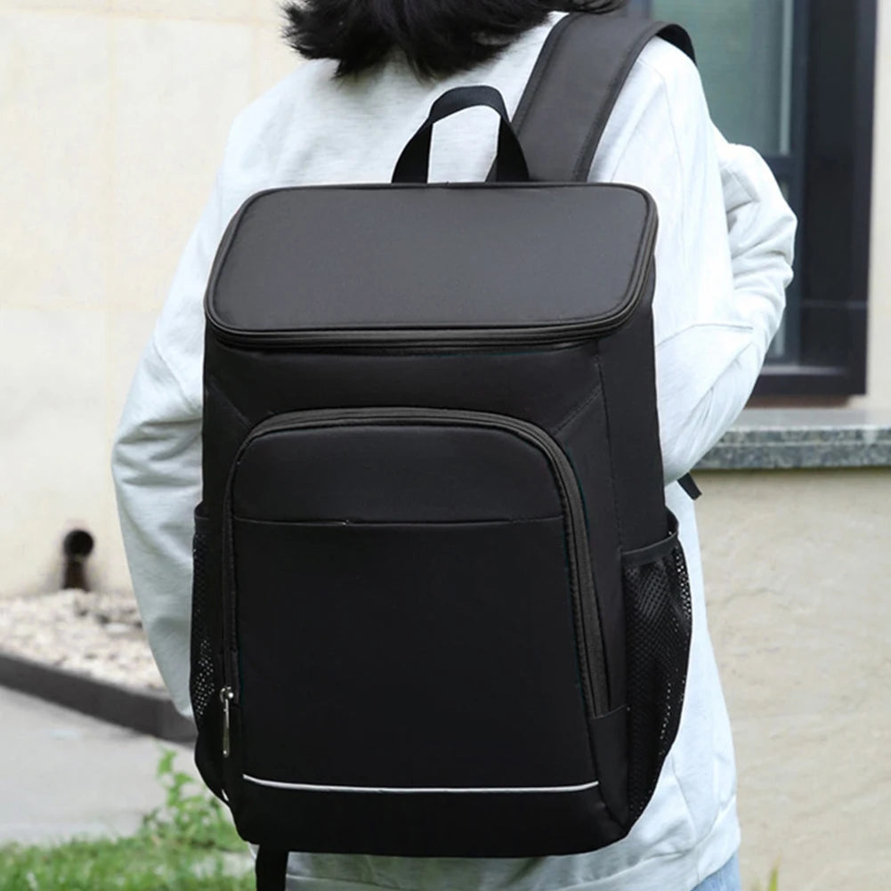 30L Extra Large Thermal Food Bag Cooler Bag Refrigerator Box Fresh Keeping Food Delivery Backpack Insulated Cooler Backpack