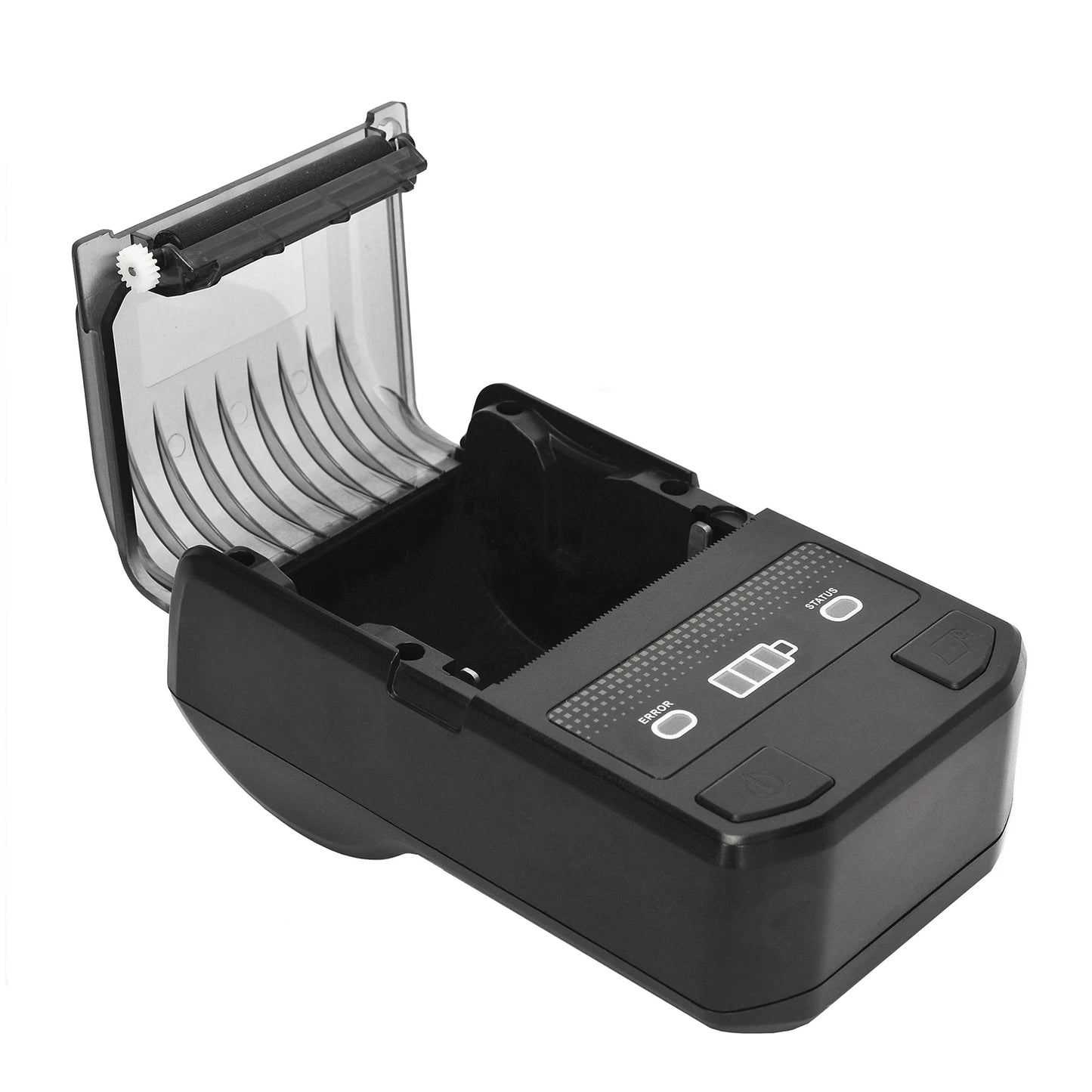 Portable 58mm Thermal Label Maker Wireless BT Mini Label Printer Barcode Printer w/Rechargeable Battery for Android iOS Windows