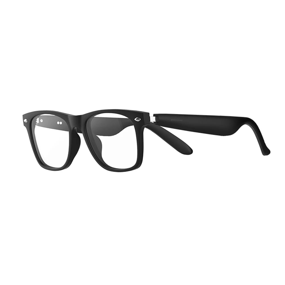 AI Intelligent Translation Glasses Music Headphones Glasses Bluetooth-Compatible Support Above 130 Languages for Outdoor Travel