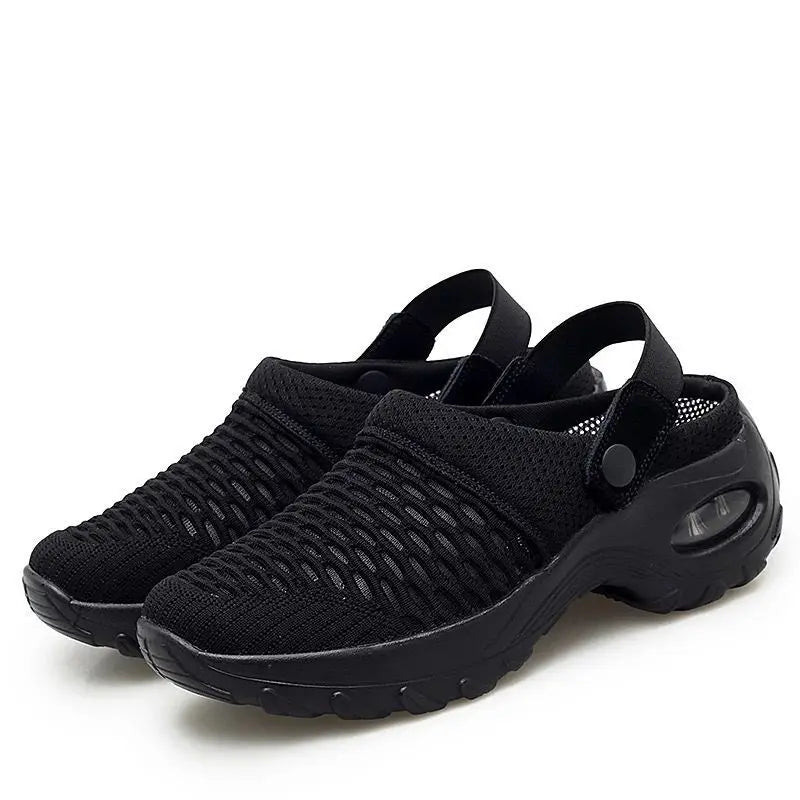 Mesh Orthopedic Clogs Arch Support Walking Shoes Breathable Outdoor Slippers for Women