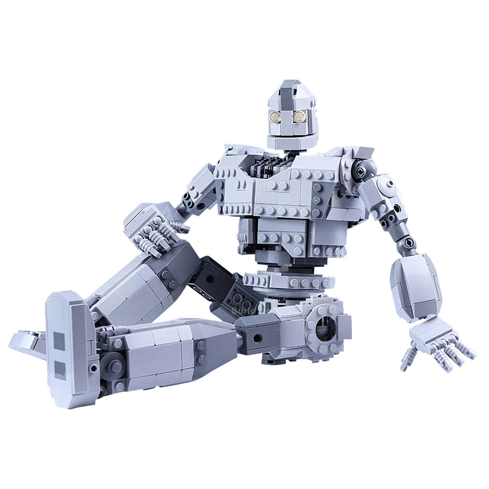 818PCS MOC-14898 The Iron Giant Building Blocks Hero Robot Autobot Movie Series Bricks Assemble Toys Creative Children Gift 