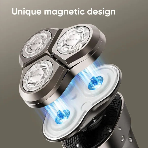 Sejoy 5 in 1 Electric Razor Shaver Barber for Men Rechargeable with Beard Trimmer Portable Shavers for Travel