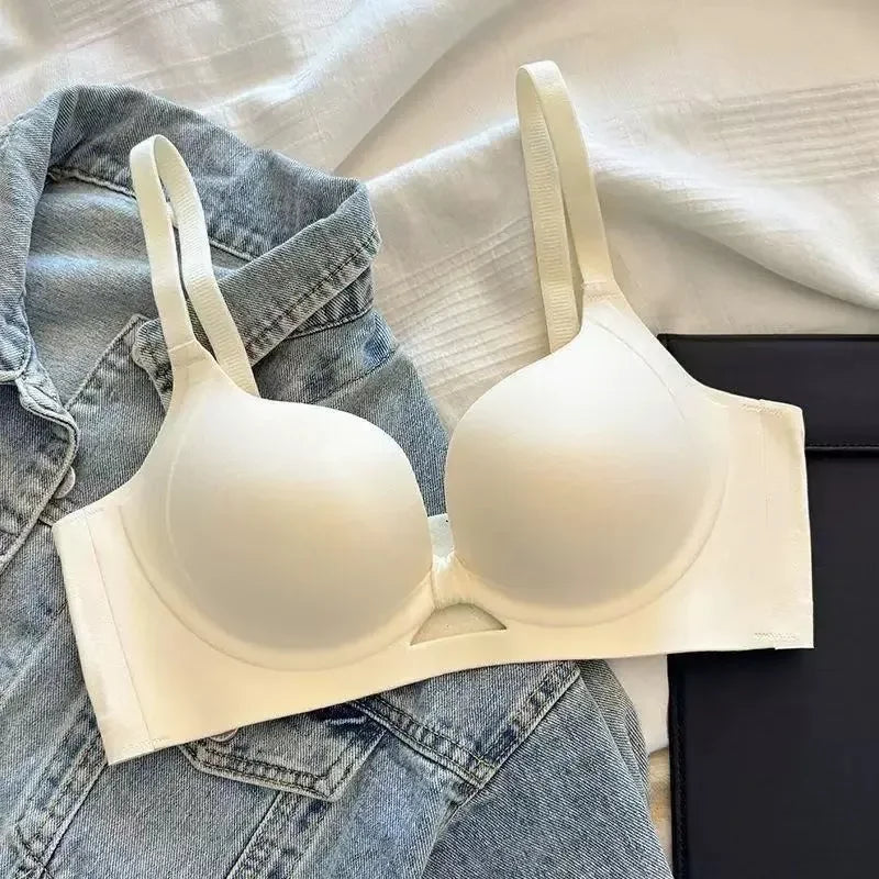 2024 Invisible Push Up Bra for Small Chest 3D Honeycomb Lift Technology No Wire Seamless Bralette (A-B Cup) Skin-Friendly