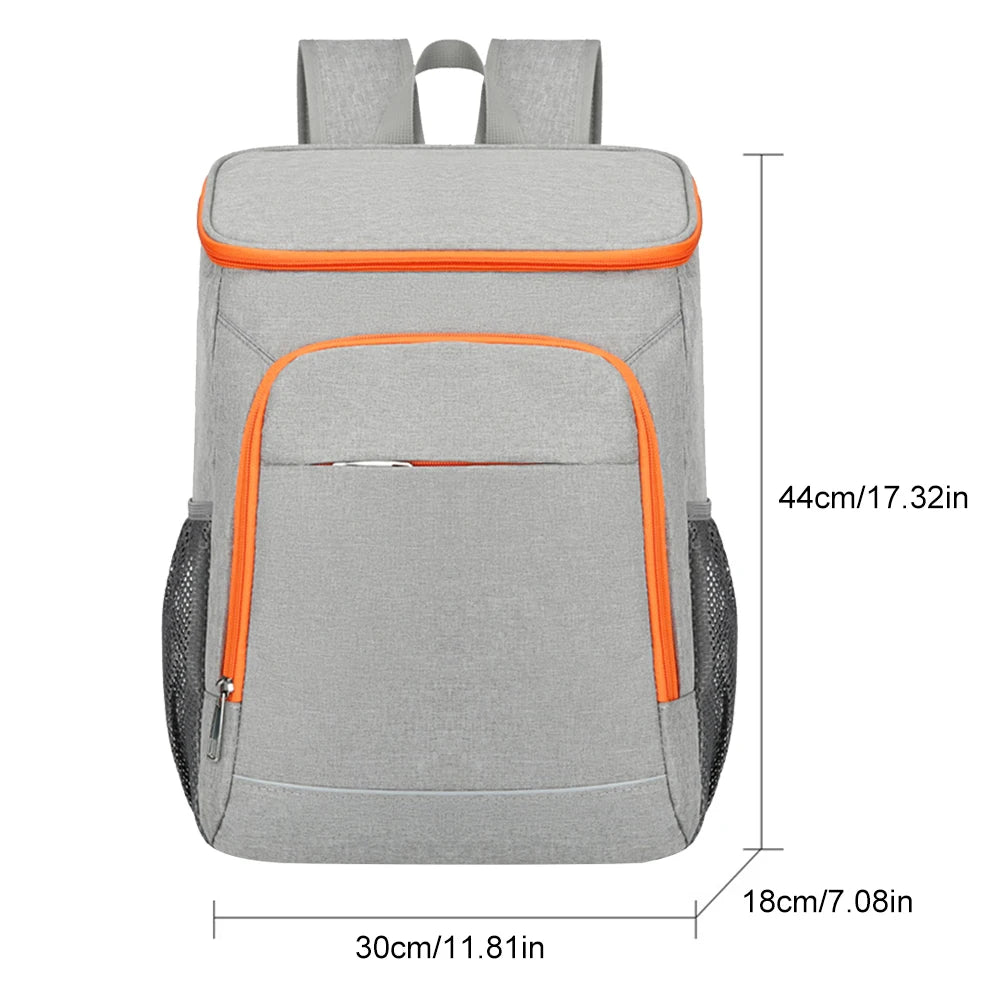 30L Extra Large Thermal Food Bag Cooler Bag Refrigerator Box Fresh Keeping Food Delivery Backpack Insulated Cooler Backpack