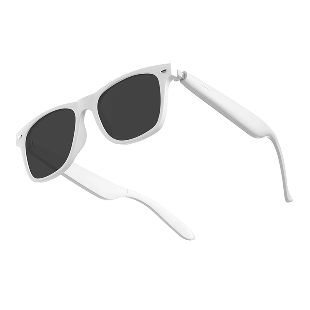 AI Intelligent Translation Glasses Music Headphones Glasses Bluetooth-Compatible Support Above 130 Languages for Outdoor Travel