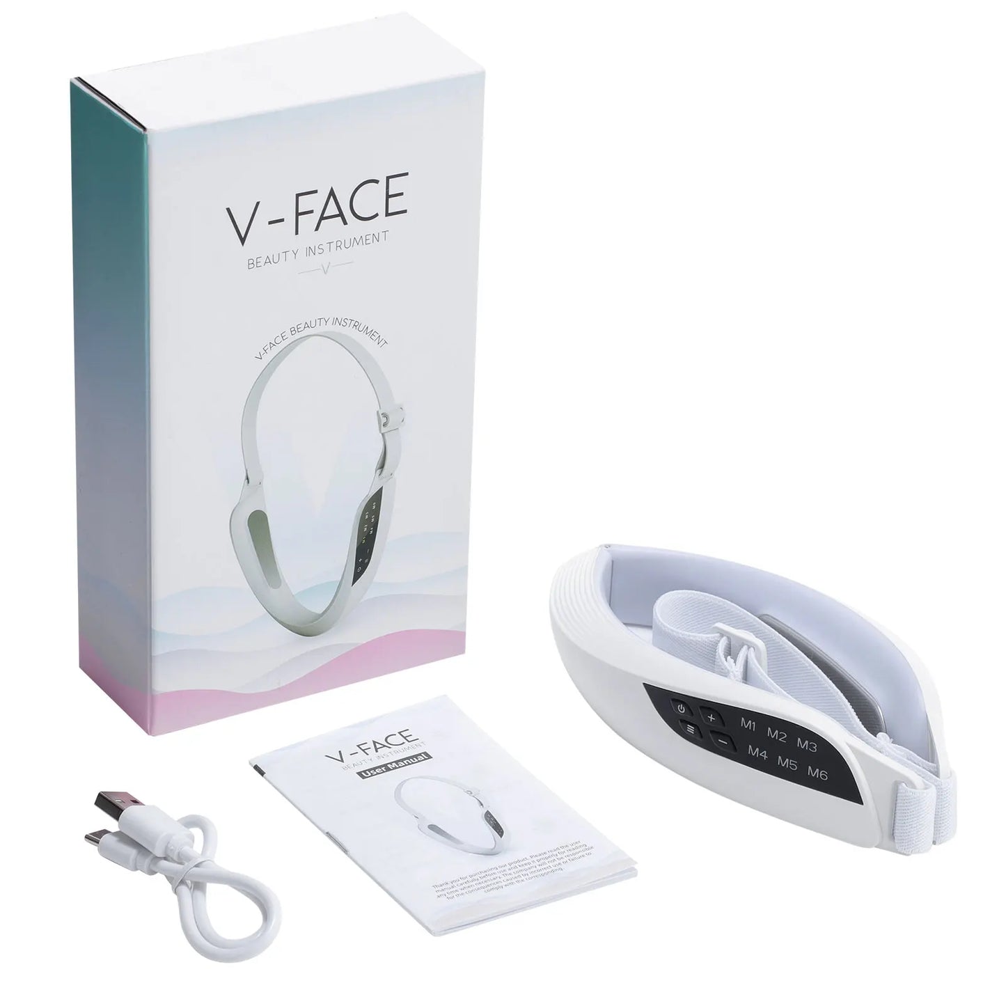 EMS Face Lifting Massager Anti Wrinkle Facial Massager V-Face Lift Device Face Slimming Remover Double Chin LED Photon Therapy