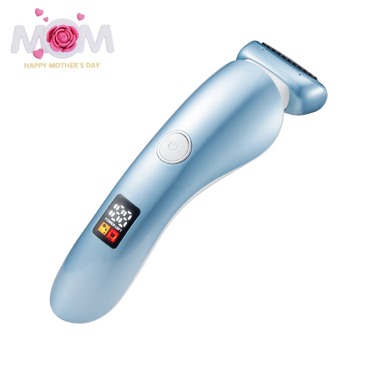 5-in-1 Women's Electric Shaver - Wet and Dry Removal of Face, Eyebrows, Legs and Armpits - Portable Bikini Trimmer, Rechargeable USB Charging, Stainless Steel Blade, Gentle and Effective Shaving, Pink Gift Box Includes, Bikin