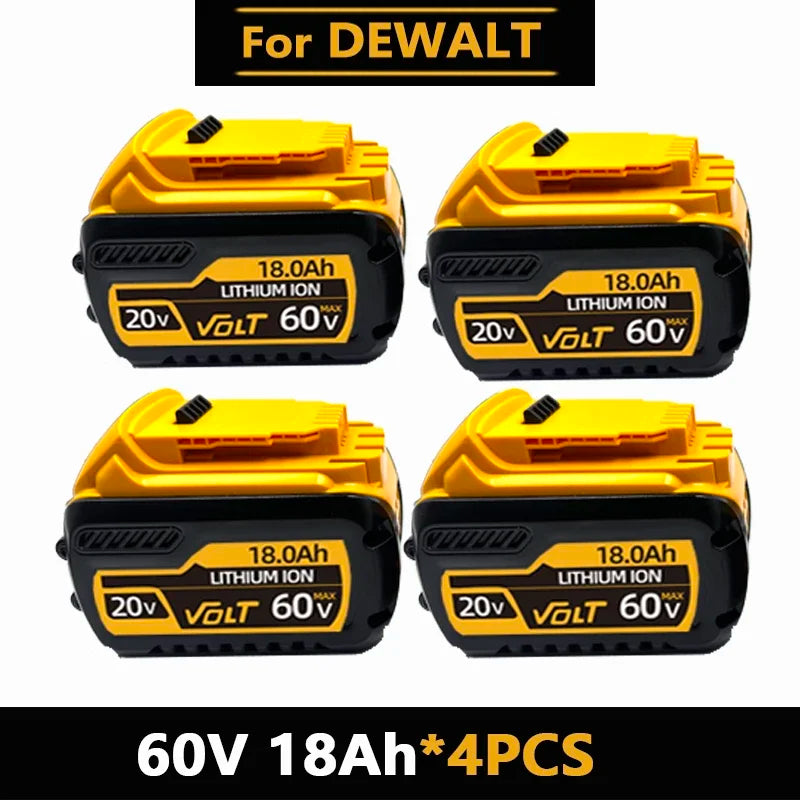 for DeWalt 18v 20V Lithium Ion Batteries 20V 12Ah DCB203 Li ion Battery Replacement DCB206 DCB205 DCB204 DCB200Power Tools