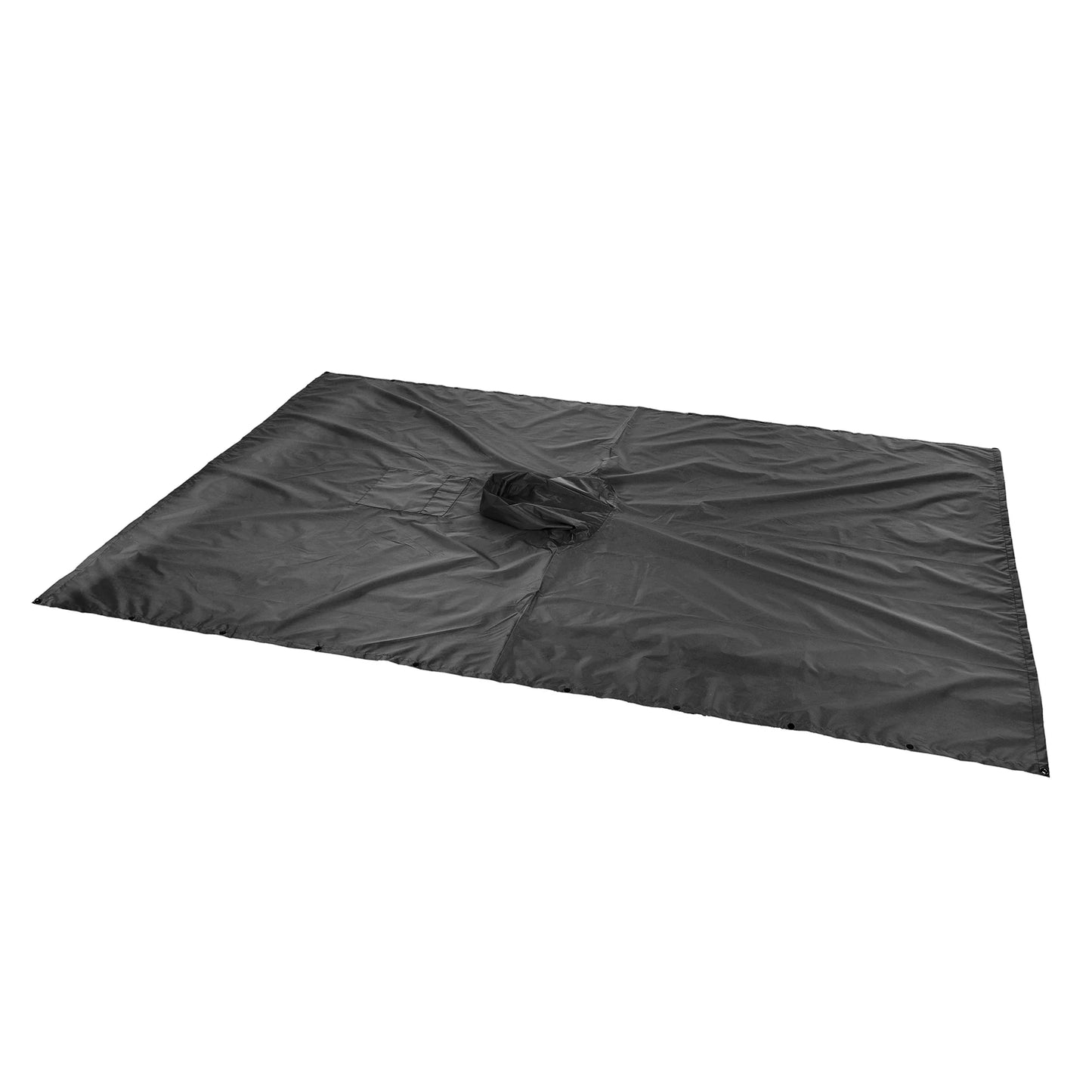 Hooded Lightweight Rain Poncho with Pocket | Waterproof Rain Gear & Sun Shelter for Camping, Hiking & Travel