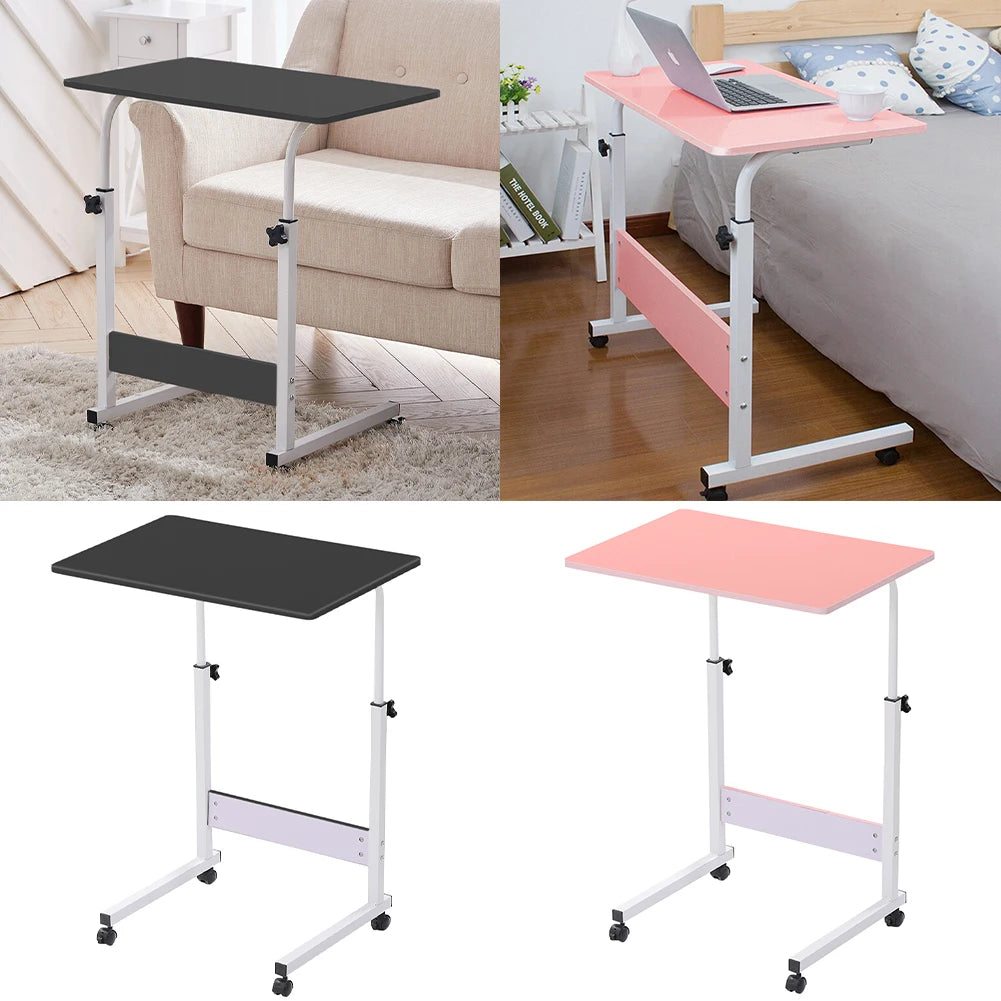 【Breeins】Height Adjustable Computer Standing Desk with Wheels