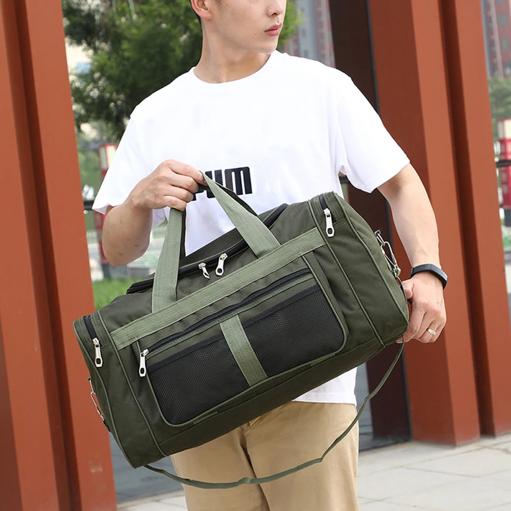 Oxford Dry Wet Separation Bags Large Capacity Yoga Sports Backpack Multifunctional Wear-resistant Portable for Outdoor Football