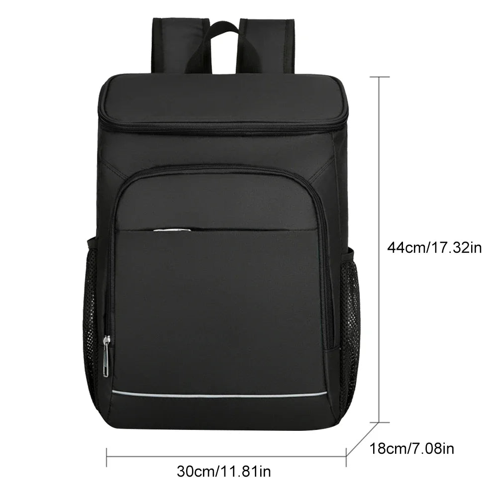 30L Extra Large Thermal Food Bag Cooler Bag Refrigerator Box Fresh Keeping Food Delivery Backpack Insulated Cooler Backpack