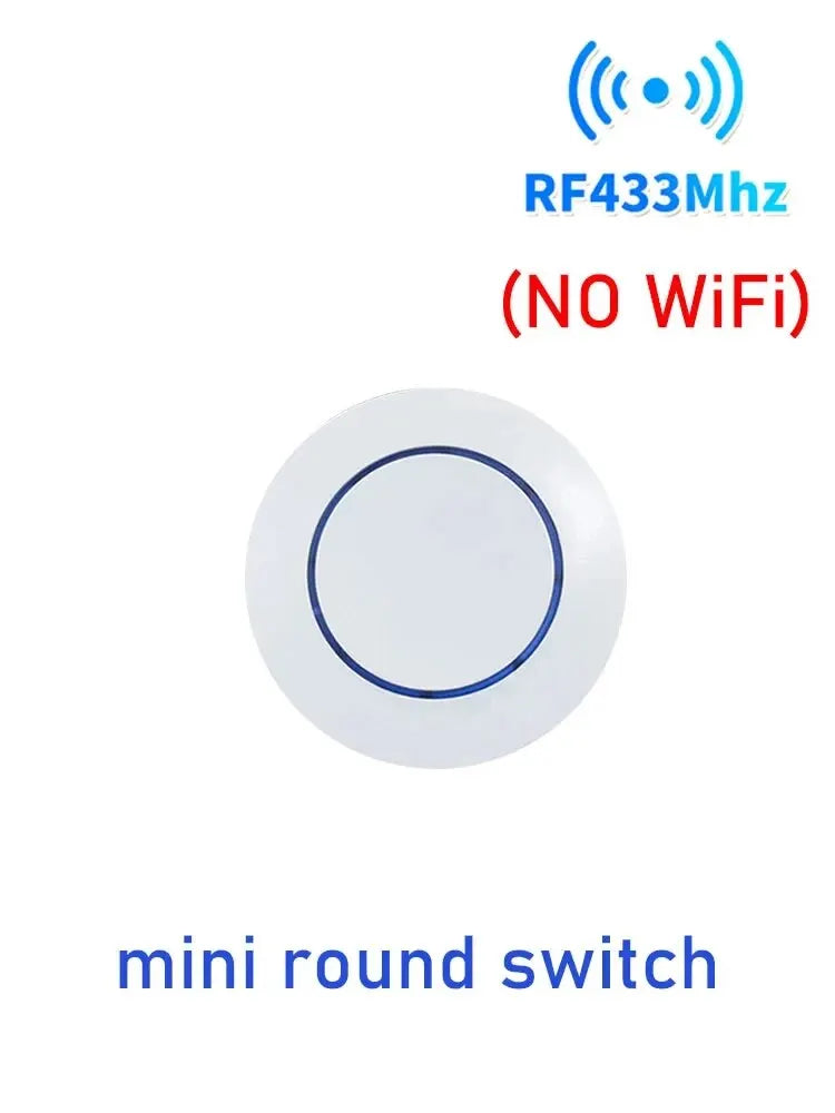 Tuya Smart Wifi Switch RF433Mhz Wireless Light Switch 16A/20A Relay Smart Life App Remote Voice Control With Alexa Google Home