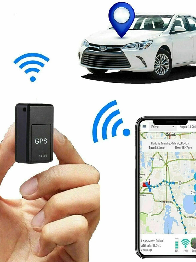 Car Real Time Tracking GF-07 GPS Tracker Magnetic Anti Theft SIM Message Positioner Daily Waterproof Car Tracker Car Accessories