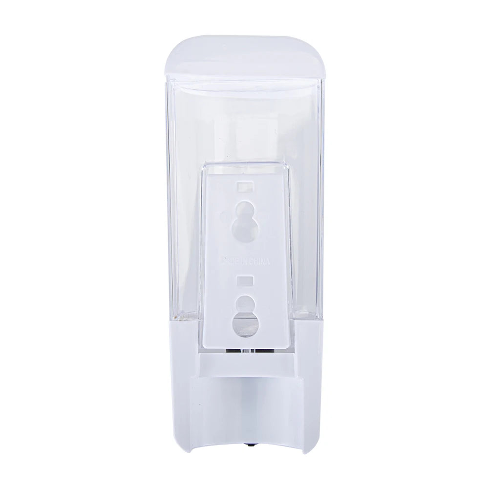 500ML Wall Mounted Soap Dispenser Bathroom Sanitizer Shampoo Shower Gel Container Bottle Storage 8.3x8x22cm