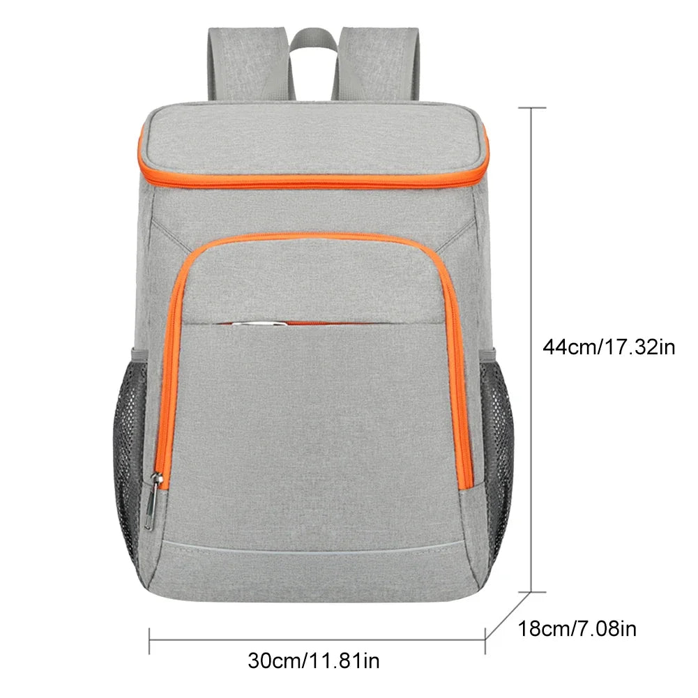 30L Extra Large Thermal Food Bag Cooler Bag Refrigerator Box Fresh Keeping Food Delivery Backpack Insulated Cooler Backpack