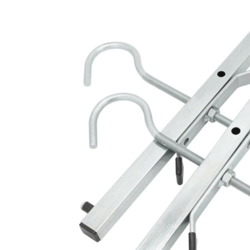 Universal Heavy Duty Ladder Roof Rack Clamp Clamps Lockable Free 2Locks Lockable