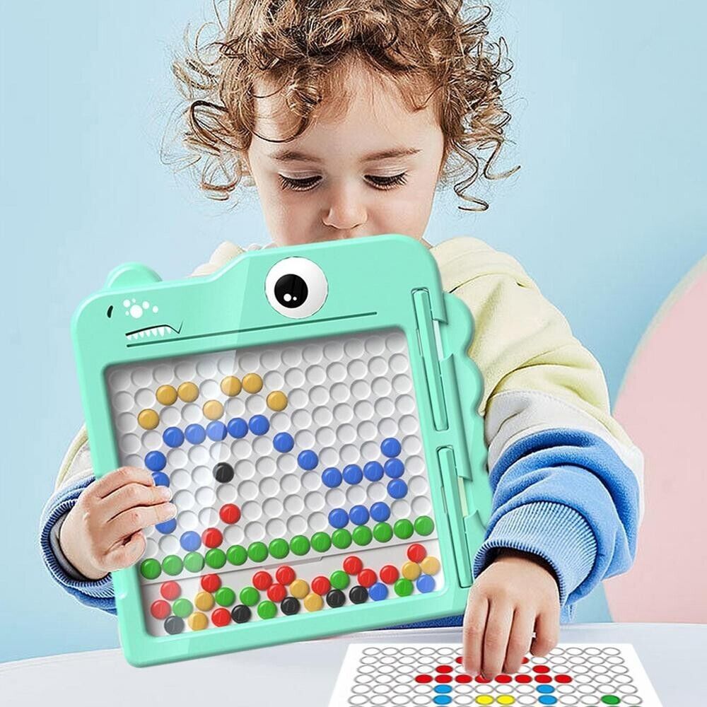 Kids Magnetic Drawing Board Montessori Fine Motor Skill Learning Toy Doodle Gift