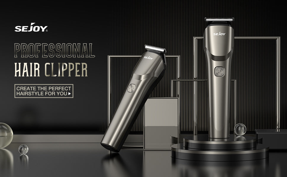 Sejoy Hair Cut Machine For Men Professional Hair Clippers Electric Shaver Beard Trimmers Machine Cordless