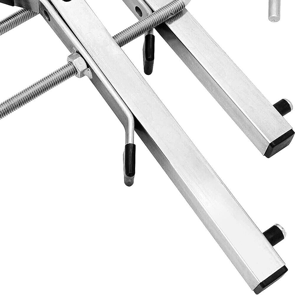 Universal Heavy Duty Ladder Roof Rack Clamp Clamps Lockable Free 2Locks Lockable