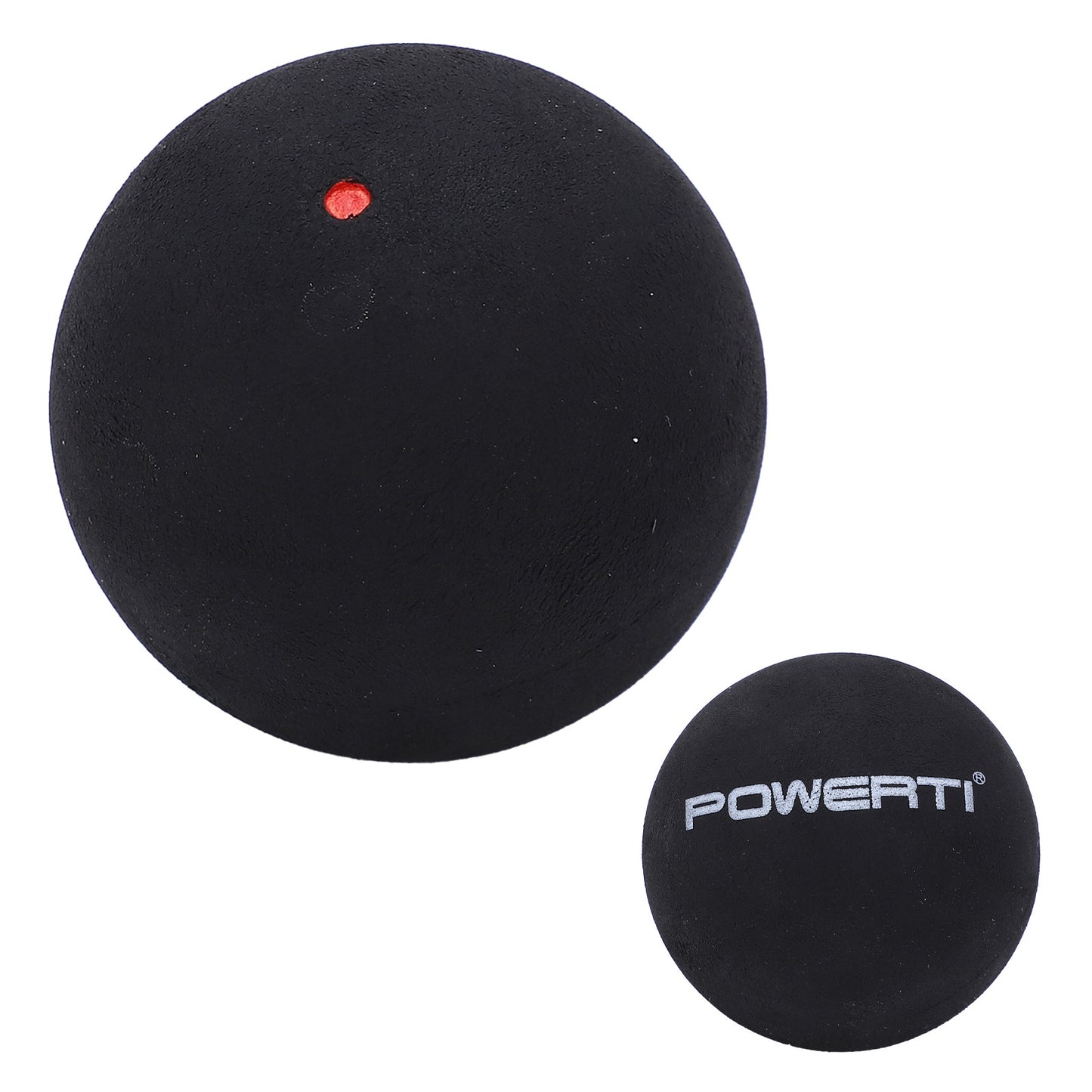 37mm Single Dot Squash Balls Rubber Squash Racket Balls for Beginner Competition TrainingSingle Red Dot(Large Elasticity)