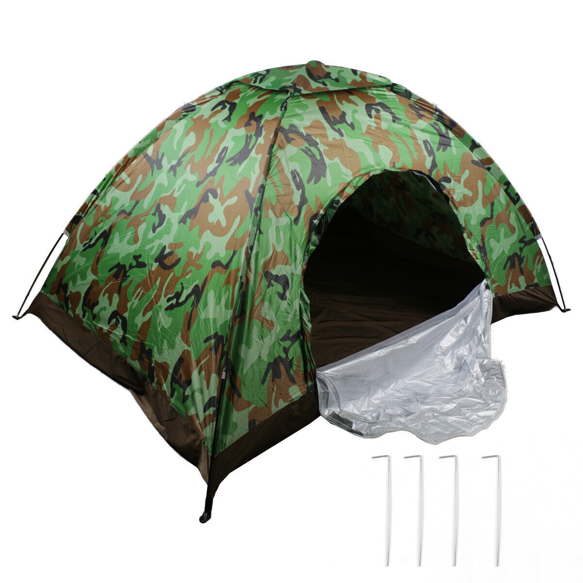 2-3 Man Automatic Instant Double Layer-Up Camping Tent Waterproof Outdoor