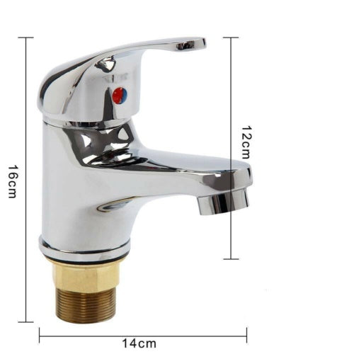 CloakroomBasinMixerTapChromeBasinSinkMonoBathroom-Fixings - Waste New