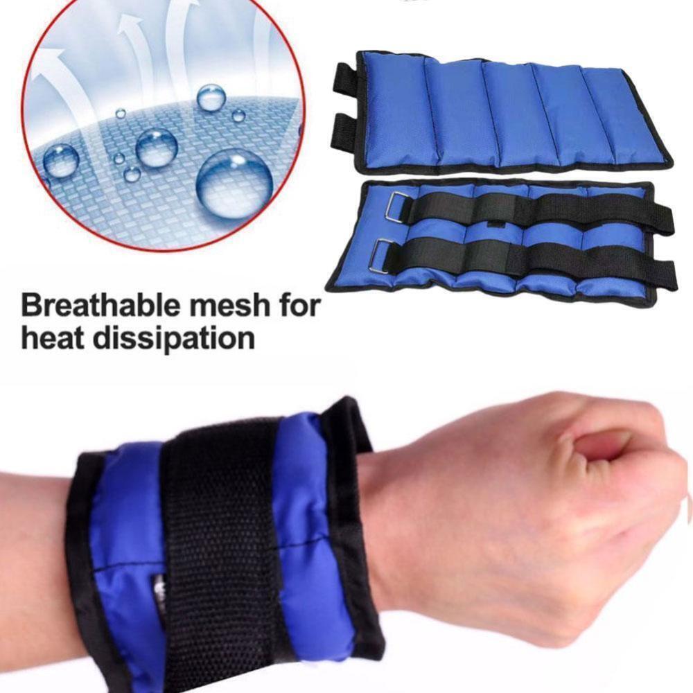 Ankle Wrist Leg Weights Straps Running Exercise Fitness Gym Strength Training UK