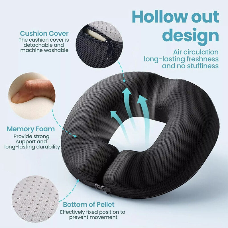 Donut Cushion For Hemorrhoids Coccyx Cushion Tailbone Orthopaedics Pain Relief B