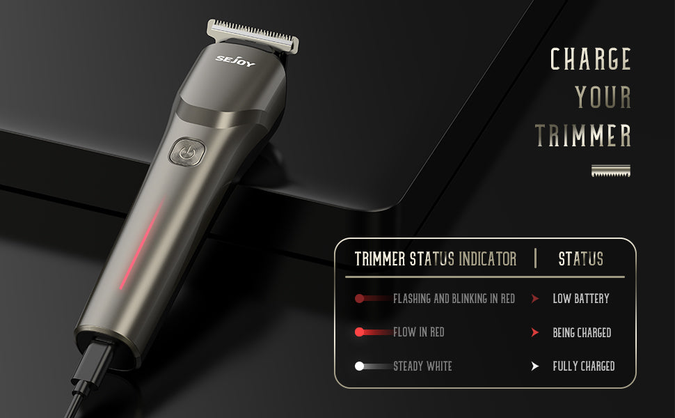 Sejoy Hair Cut Machine For Men Professional Hair Clippers Electric Shaver Beard Trimmers Machine Cordless