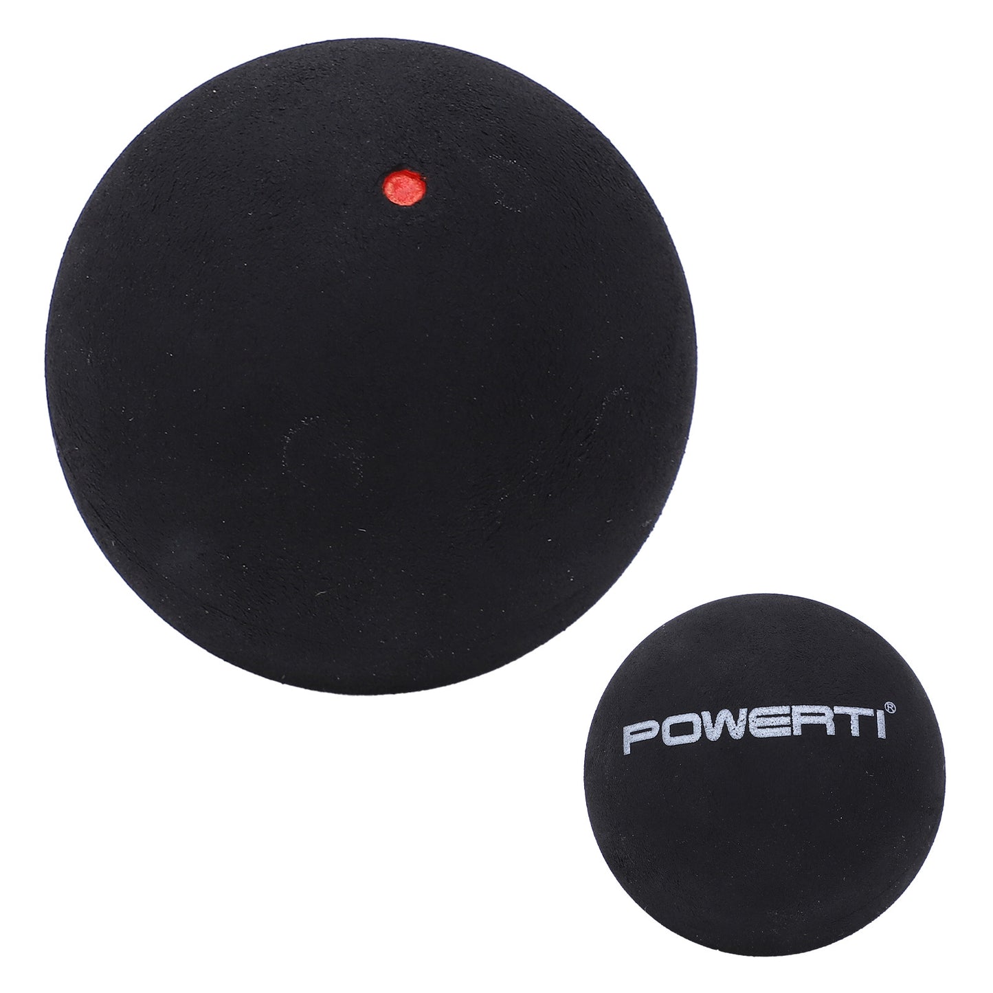 37mm Single Dot Squash Balls Rubber Squash Racket Balls for Beginner Competition TrainingSingle Red Dot(Large Elasticity)