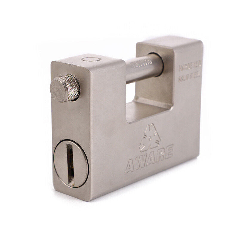 HEAVY DUTY 94mm Padlock HARDENED Security Shutter Shipping Garage Shed Door Lock