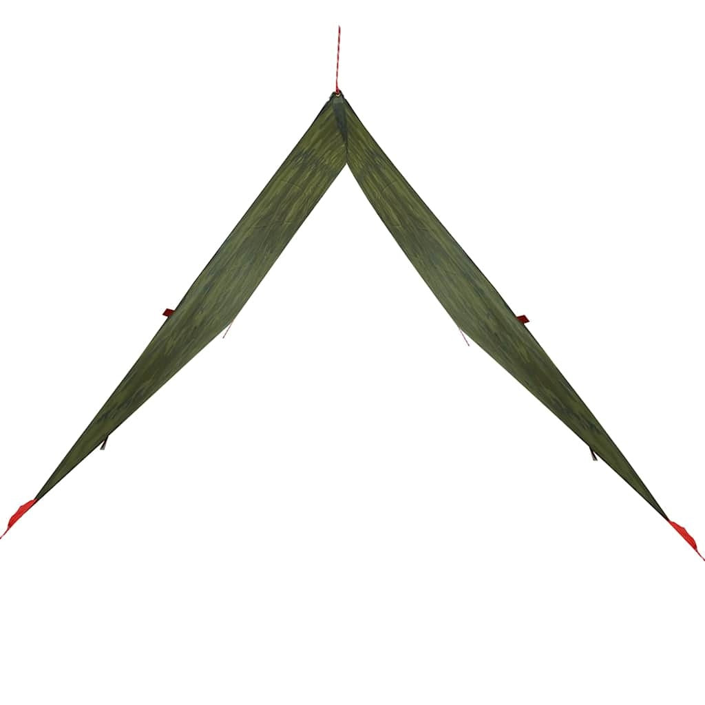 vidaXL Camping Tarp Camouflage 406x306 cm Vedenpitävä