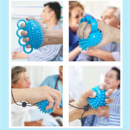 Finger splitting grip ball massage rehabilitation training for the elderly finger strength exercise grip ball