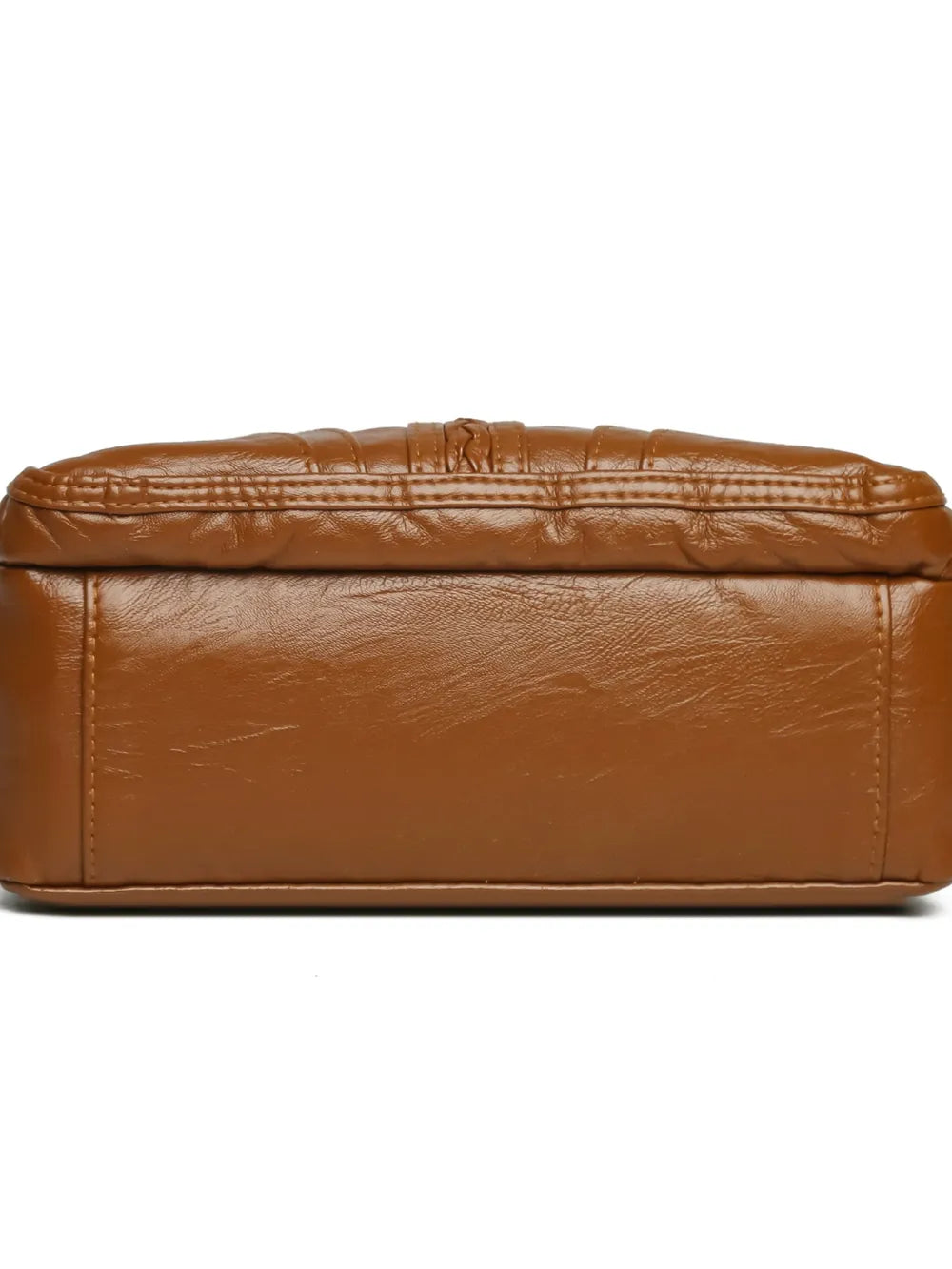 PU Leather Adjustable Strap Shoulder Bag