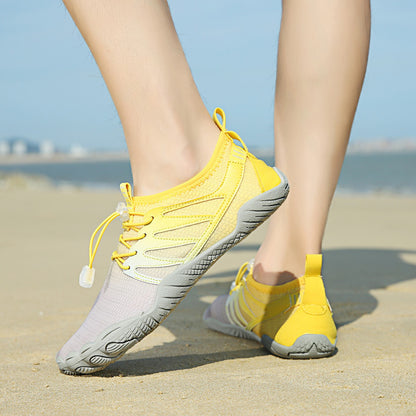 Men's quick-drying breathable wading shoes swimming beach shoes outdoor hiking shoes men's and women's non-slip wear-resistant sports shoes