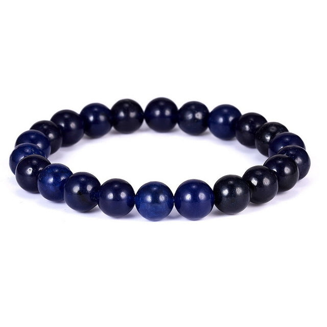 Tiger Eye Natural Lava Stone Chakra Yoga Beads Bracelets for Women Men Power Stone Charm Bracelet Fashion Jewelry Accessories