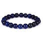 Tiger Eye Natural Lava Stone Chakra Yoga Beads Bracelets for Women Men Power Stone Charm Bracelet Fashion Jewelry Accessories