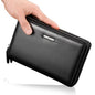 Brand wallet men wallets leather fashion handbags Men's wallet luxury high capacity casual black men's handbag wallet leather