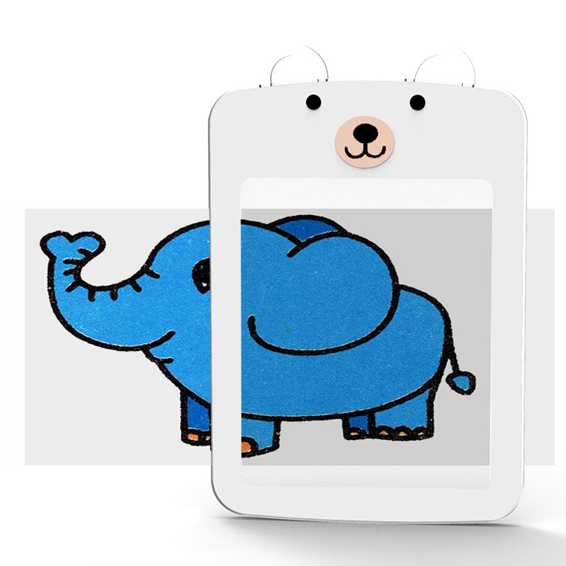 New 6.5 Inch Cartoon Children's Early Education Puzzle Graffiti Painting LCD Writing Board Family Message LCD Writing Board