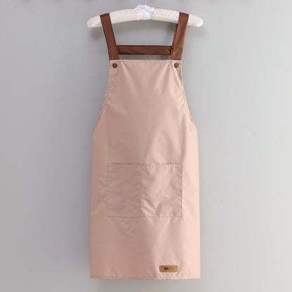Apron for Home Kitchen Waist Waterproof and Oil proof Advertising Logo Printing Apron