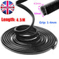 4.5M Car Door Boot Edge Protector Strip Trim U Shape Guard Seal Rubber Black UK