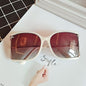 Big Frame Snakeskin Pattern Bamboo Sunglasses Hollow Sunglasses Women's Polarized Glasses