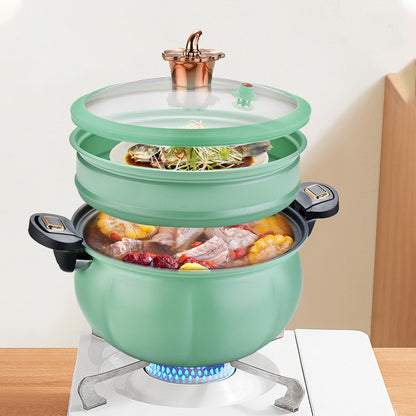 Double Ear Cooking Soup Pot Pumpkin Pot