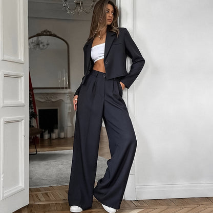 European and American versatile fashionable casual suit