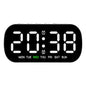 USB Digital Alarm Clock (LED, temp/date/week, dual alarm, snooze, 5-level brightness, 12/24H, night mode)