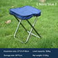 Aluminum alloy outdoor folding stool portable simple camping handbag stool folding seat camping fishing Mazar stool